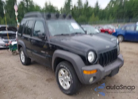 2004 Jeep Liberty Sport from USA, damaged, VIN 1J4GL48K84W282274